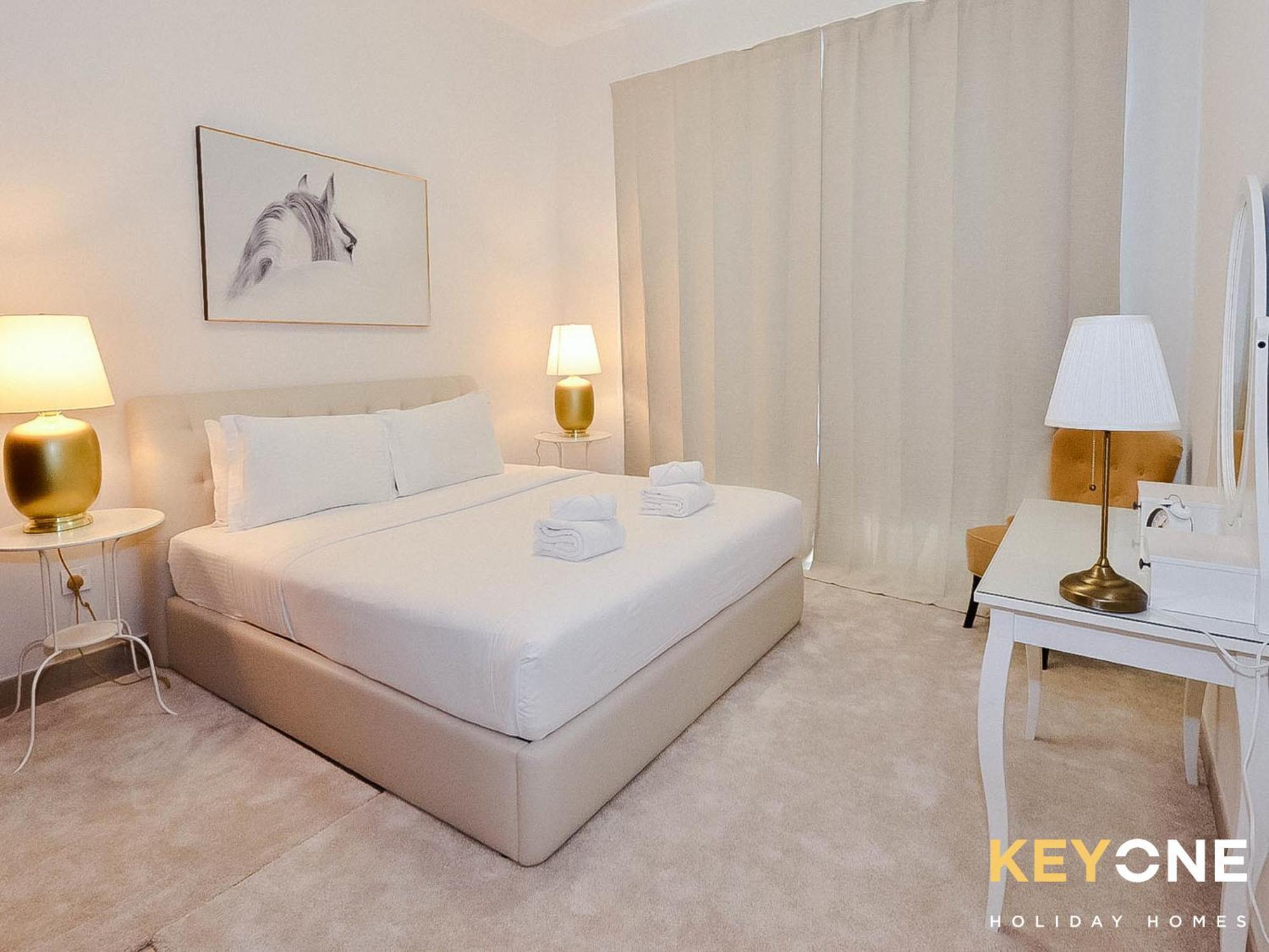 Sophisticated One Bedroom With Full Marina View Dubái Exterior foto