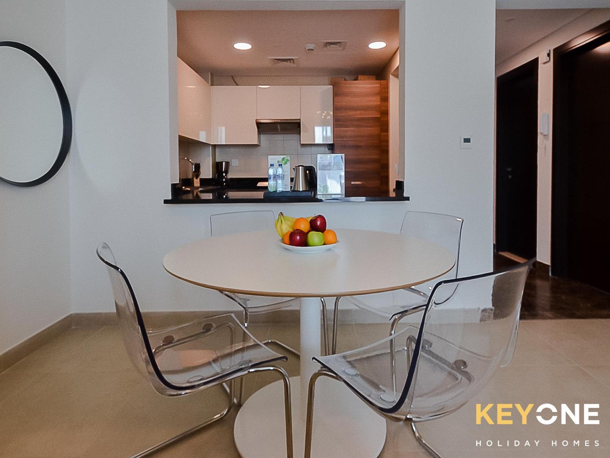 Sophisticated One Bedroom With Full Marina View Dubái Exterior foto